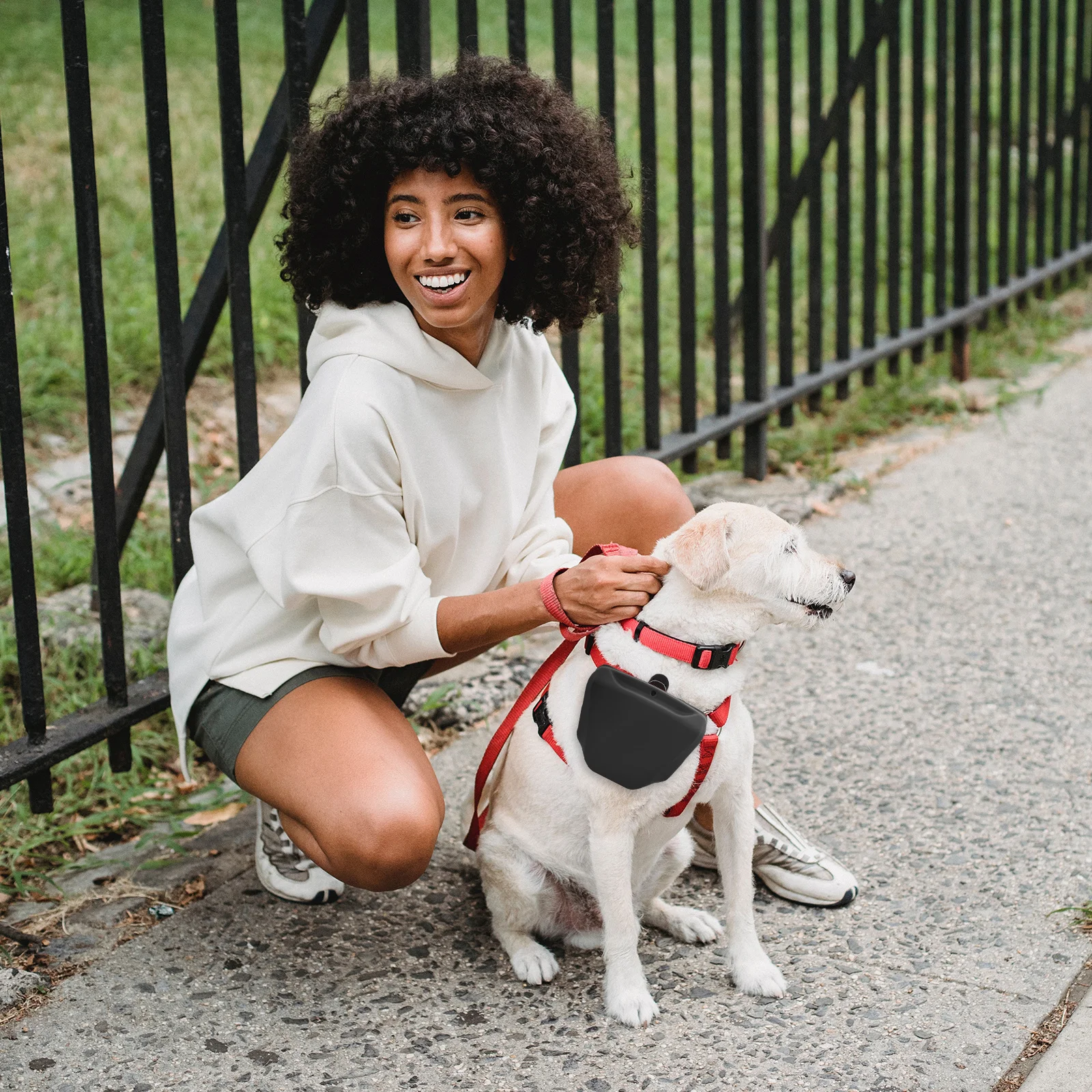 

Dog Training Supplies Silicone Food Pouch Durable No Smell Healthy Safe Large Opening Flexible Material Easy Clean Dry Outdoor