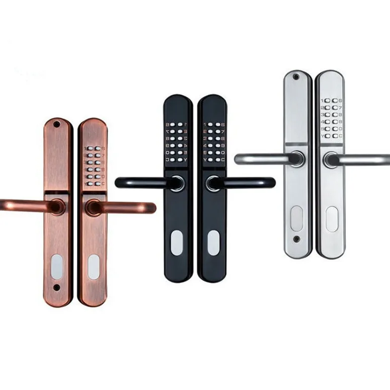 

Garden Wooden ， Outdoor Wrought Iron Door ，Waterproof Fire Code Lock， Fence ， Narrow Frame Glass ， Broken Bridge Aluminum