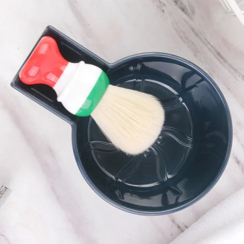 Dark Blue Color Plastic Shaving Bowl For Men Shaving Brush Yaqi High Quality
