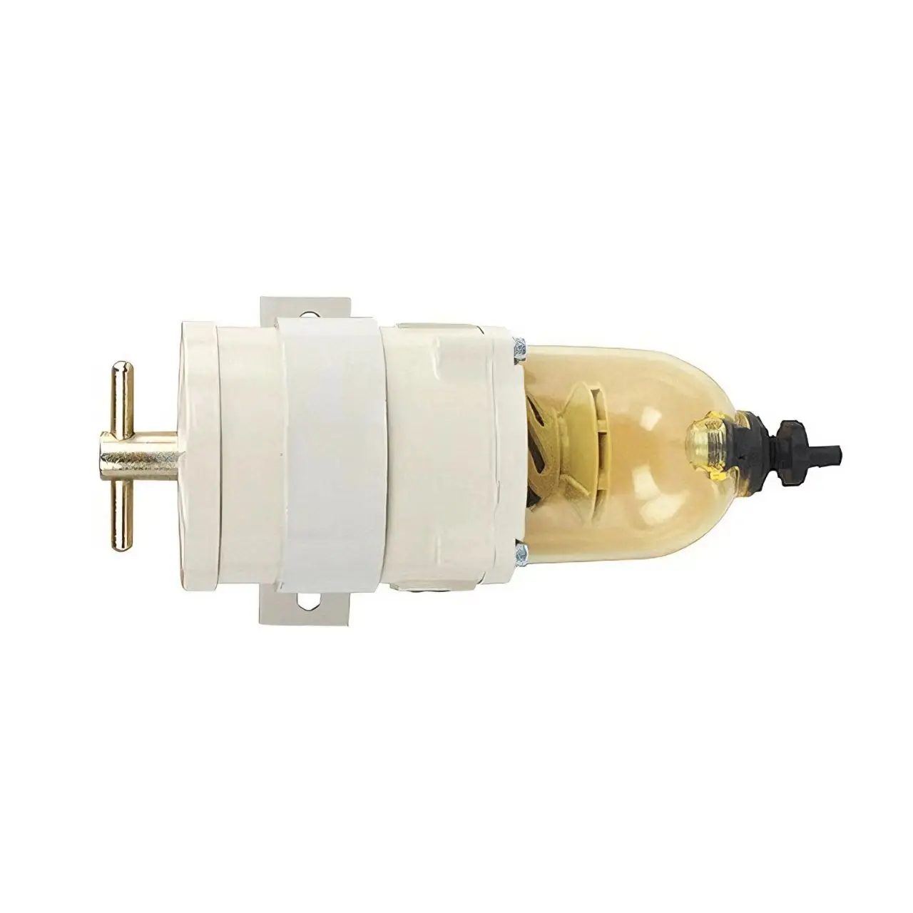 Racor 500FG-T / 500FG10 فاصل المياه لفلتر الوقود مع دعامة تثبيت #4