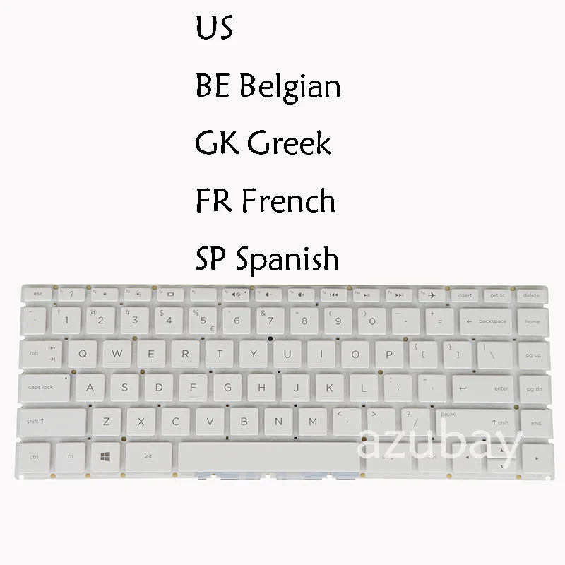 Laptop Keyboard For HP 9z. Ne0bc.b0s PK1322R2B17 9z. Ne0bo.81f NSK-XC8BO-XC8BQ-XCBBC 9z. Ne0bq. 80r SP RU SL US