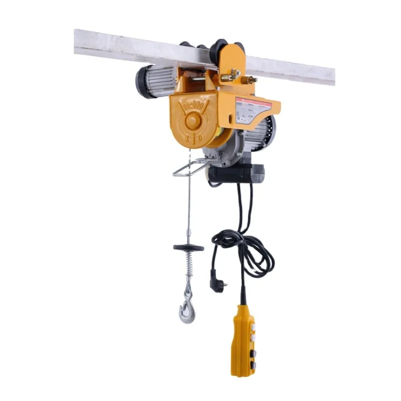 Electric wire rope hoist small electric hoist with electric winch lifting