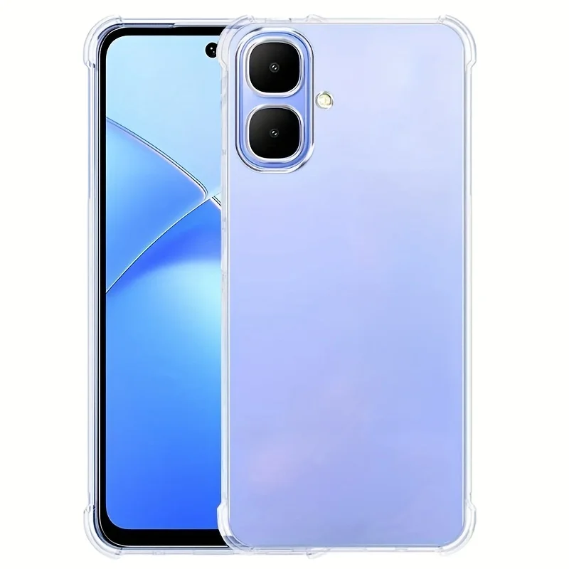 حافظة هاتف شفافة لهاتف انفينيكس سمارت 10 بلس سيليكون ناعم لهاتف انفينيكس سمارت 10 عالي الدقة غطاء خلفي حافظة شفافة Smart10 10Plus 10HD