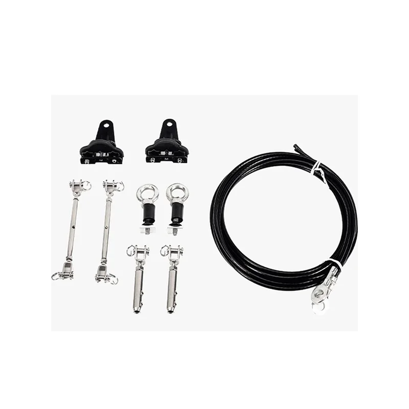 Para BYD FangChengBao Equation Leopard 5 8 2023 2024 2025 tira de protección del separador de ramas de la selva tropical pieza de modificación exterior