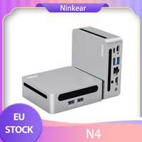 Ninkear N4 Mini PC, AMD Ryzen 5 4600H 6 Cores Max 4.0GHz, 16GB RAM 512GB SSD, WiFi 6 Bluetooth 5.2, 2*USB3.0 2*USB2.0 1*RJ45