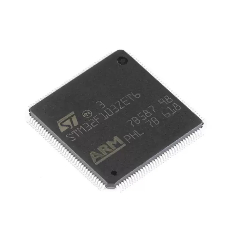 5Pcs/Lot  New Original  STM32F103ZET6 STM32F103  STM32F1 Microcontroller IC 32-Bit Single-Core 72MHz 512KB (512K x 8) FLASH