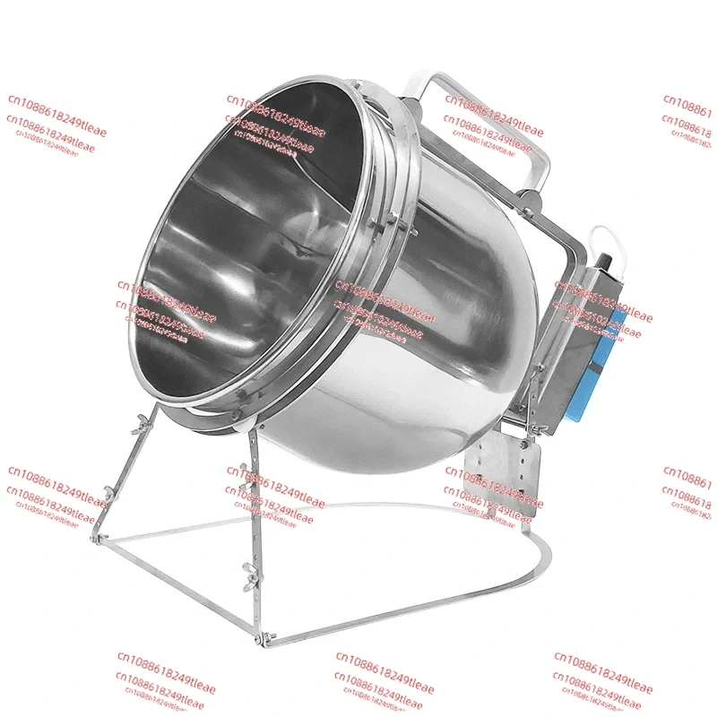 

Large Capacity Stainless Steel Stir Fryer Automatic Flipping Cooking Machine for Home Outdoor Barbecue Kitchen