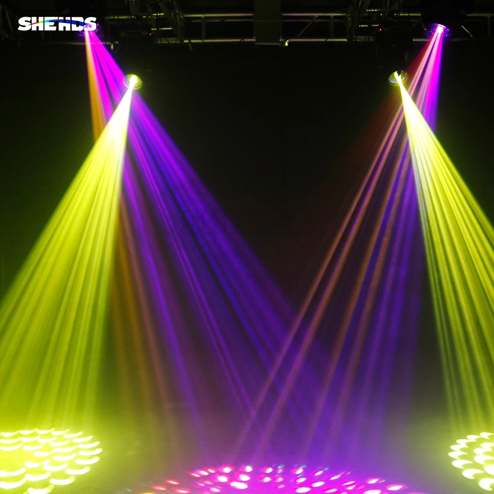 Imagem -06 - Shehds-beam Moving Head Lighting Frost Effect para dj Disco Casamento Bar Teatro de Concertos Plus 16 Plus 24 Prismas 350w Pcs