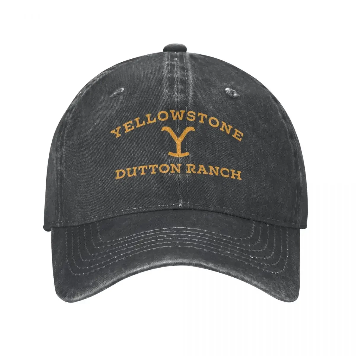 Yellowstones Dutton Ranch Baseball Cap Fashion Distressed Wild West Snapback Cap for Men Women Adjustable Hats Cap