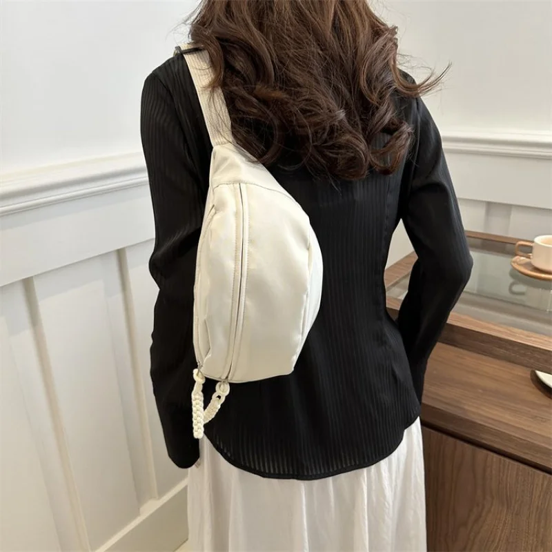 

Элегантная кожаная женская сумка-мессенджер, элитная роскошная брендовая модная классическая парижская стильная повседневная сумка с украшением ​