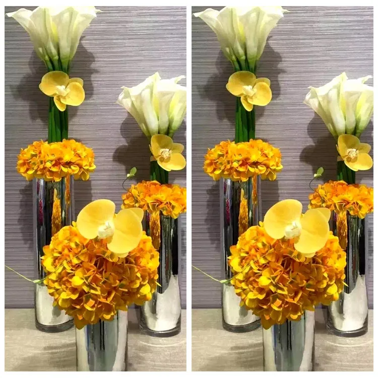 Jinzhe high-quality fake flower calla lily simulated flower hotel lobby front desk living room dining table light luxury flower
