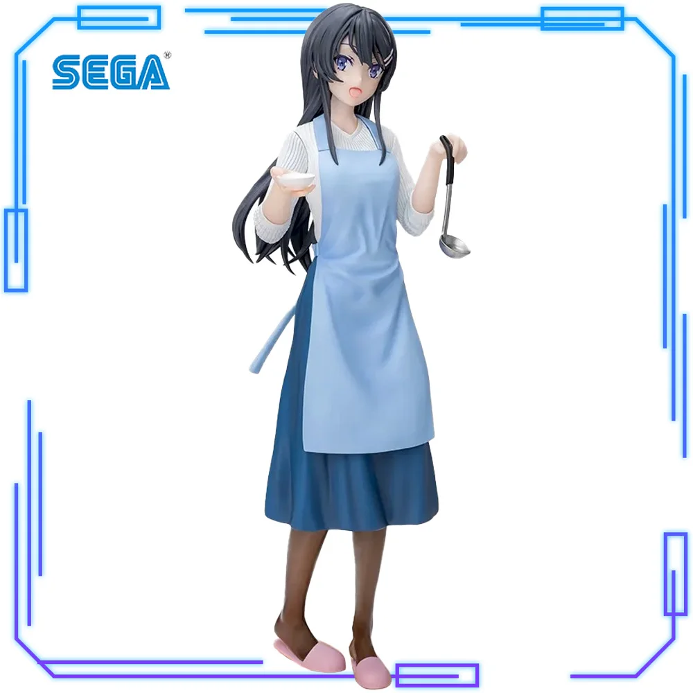 

В наличии SEGA Genuine Seishun Buta Yarou Wa Bunny Girl Senpai No Yume Wo Minai Luminasta Sakurajima Mai 21 см Модель Фигурки Подарок