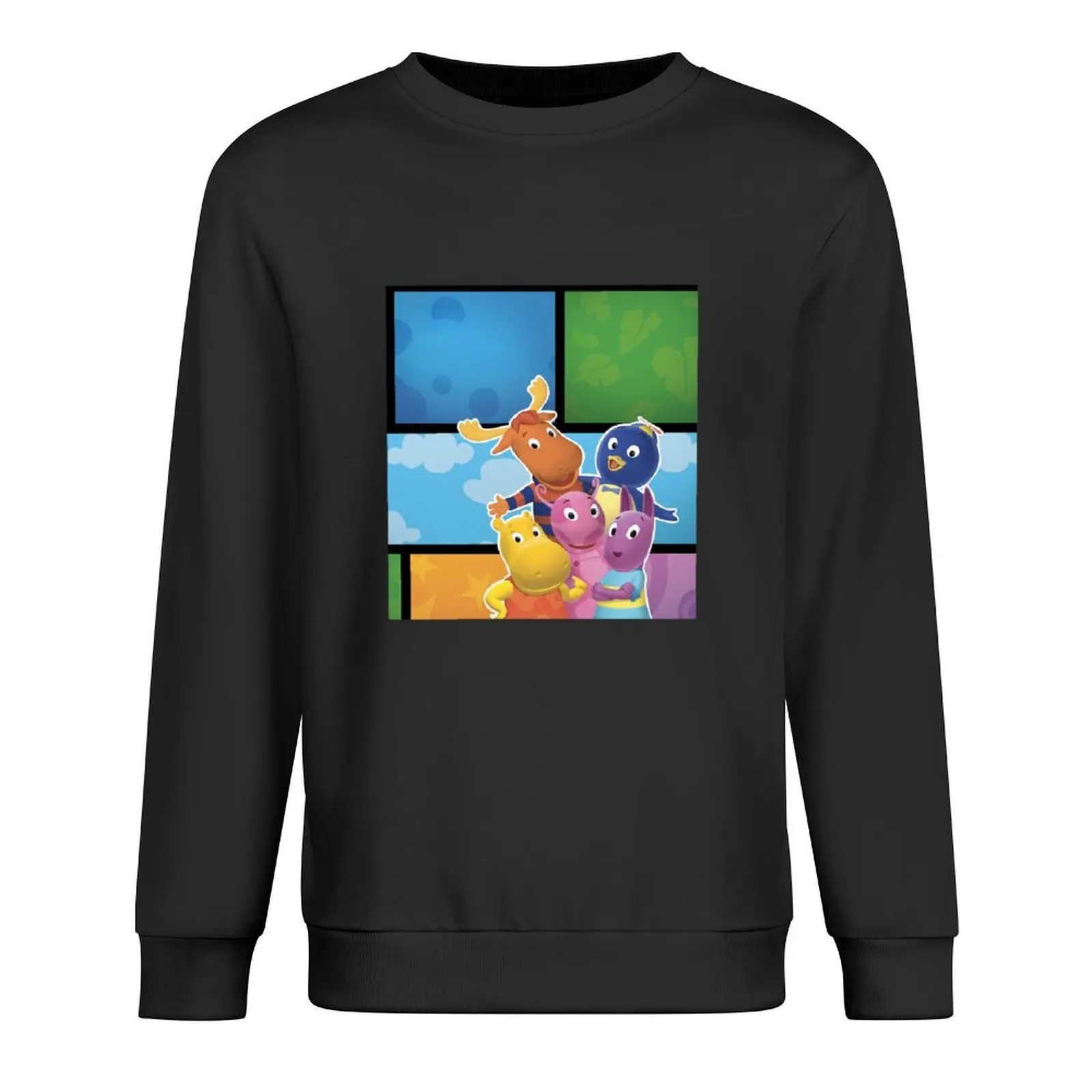 

Backyardigans Pablo Tyrone Tasha Austin Uniqua Pullover mens clothing clothes for men men's clothes mens clothes sweatshirts