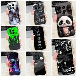For Tecno Camon 30 4G 5G Case Fashion Soft Silicone Back Cases Panda Marble Moon Night For Tecno Camon 30 Premier Phone Cover