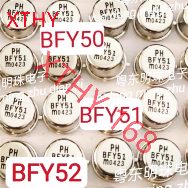 BFY52 BFY51 BFY50 Imported New CAN3 Gold Sealed Round Cap Transistor
