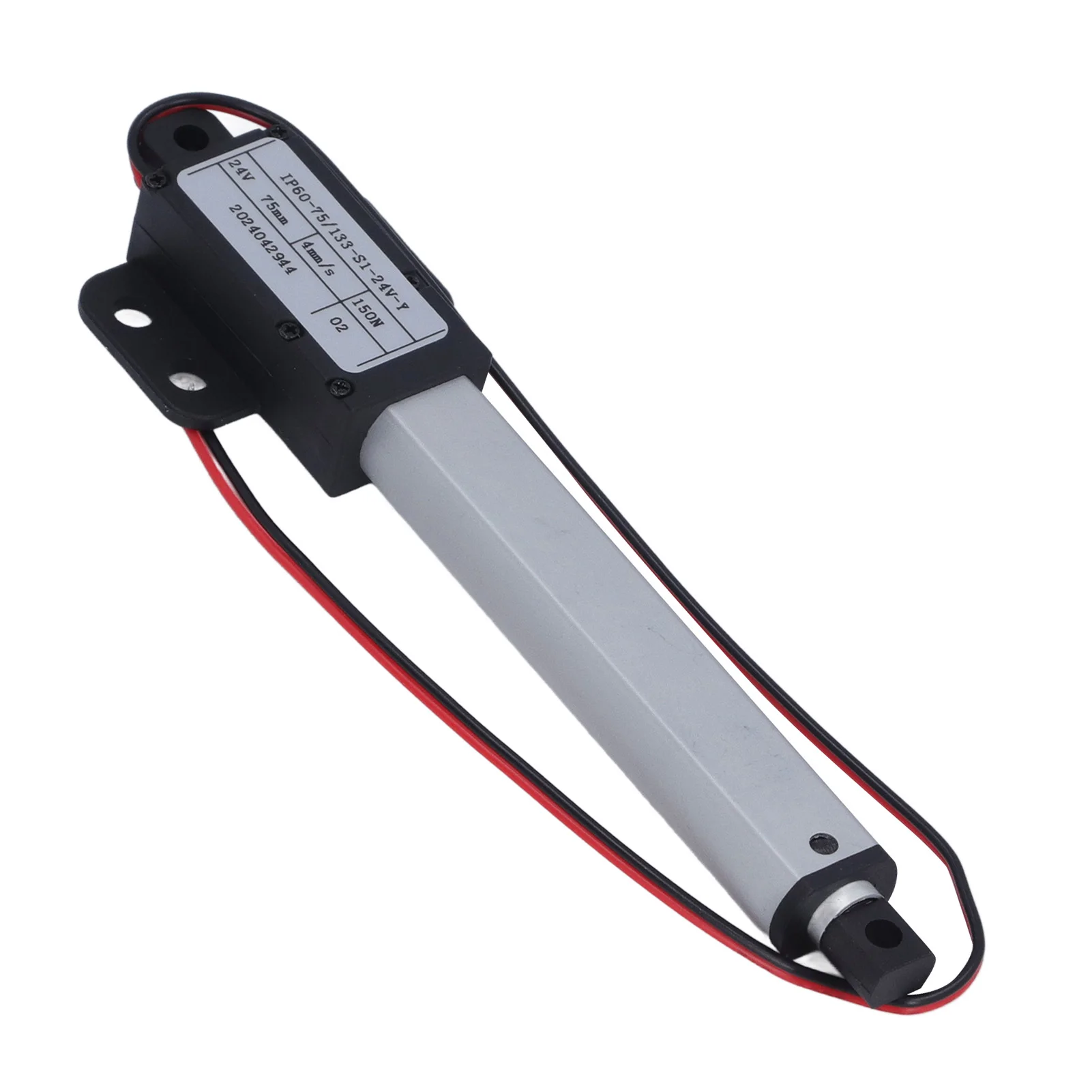 

Electric Mini Linear Actuator Telescopic Small Motion Actuator 150N 75mm Stroke DC24V 4mm/s for Robot