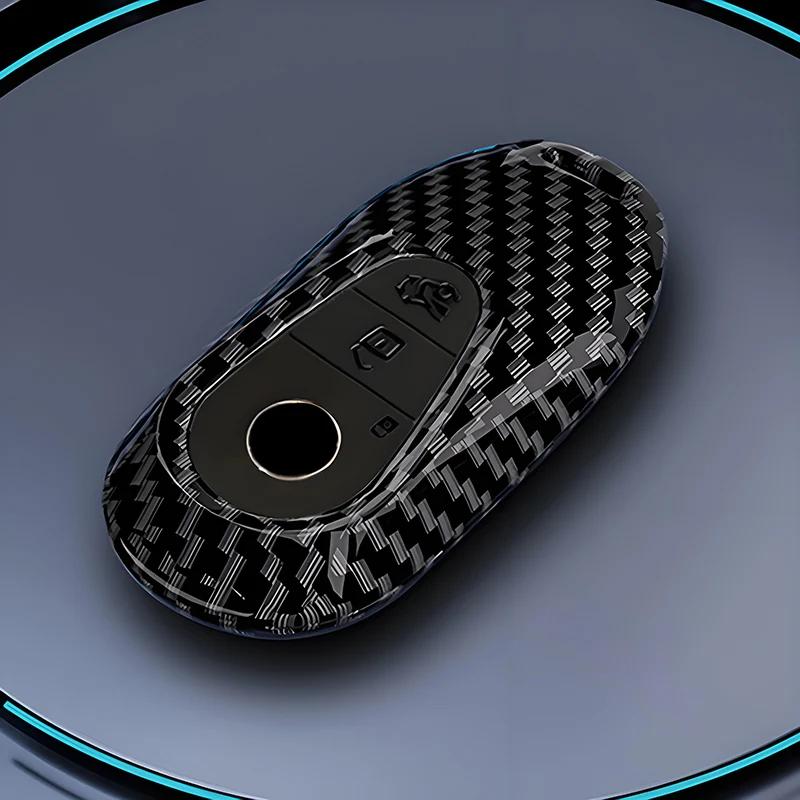 Funda ABS para llave de coche, accesorios para Mercedes Benz Clase C E S GLC W206 W223 W214 E300 C260 C300 S450 S500 S400