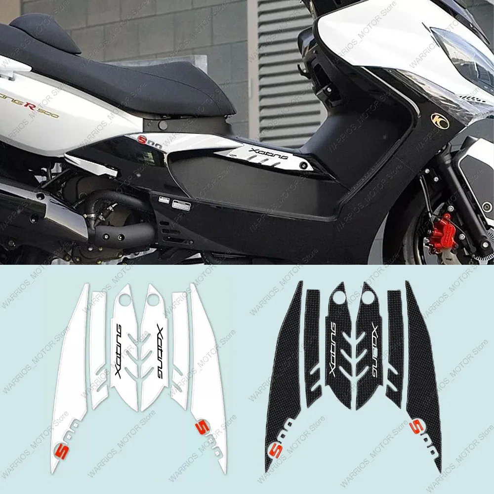 XCITING 500 For KYMCO XCITING 500  Motorcycle Accessories 3D Epoxy Resin Scooters Protection Sticker New Decorative Decal