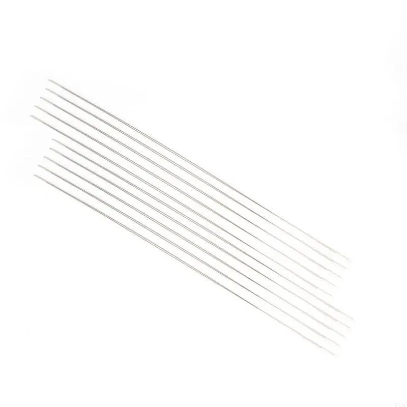 91AF Beading Threading Needles Beading Embroidery Metal Needles for Jewelry Making