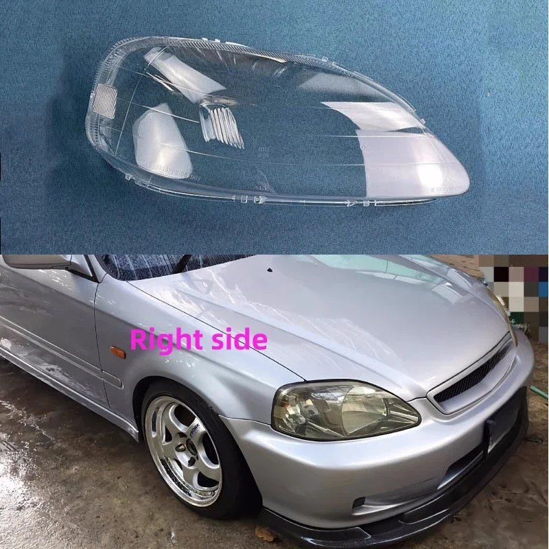 

For Honda Civic 1999 2000 2001 car headlight shell replacement headlight cover headlamp lens headlight glass Auto shell cover