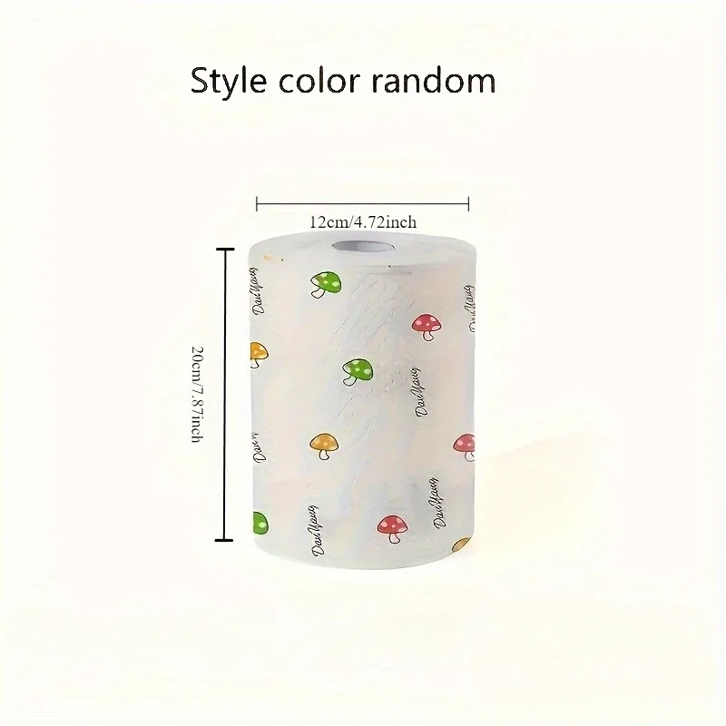 400 قطعة/1 لفة من قماش تنظيف المطبخ للاستعمال مرة واحدة، قماش غسيل الأطباق المنزلي الجاف والرطب ثنائي الاستخدام، ورق خاص للتنظيف