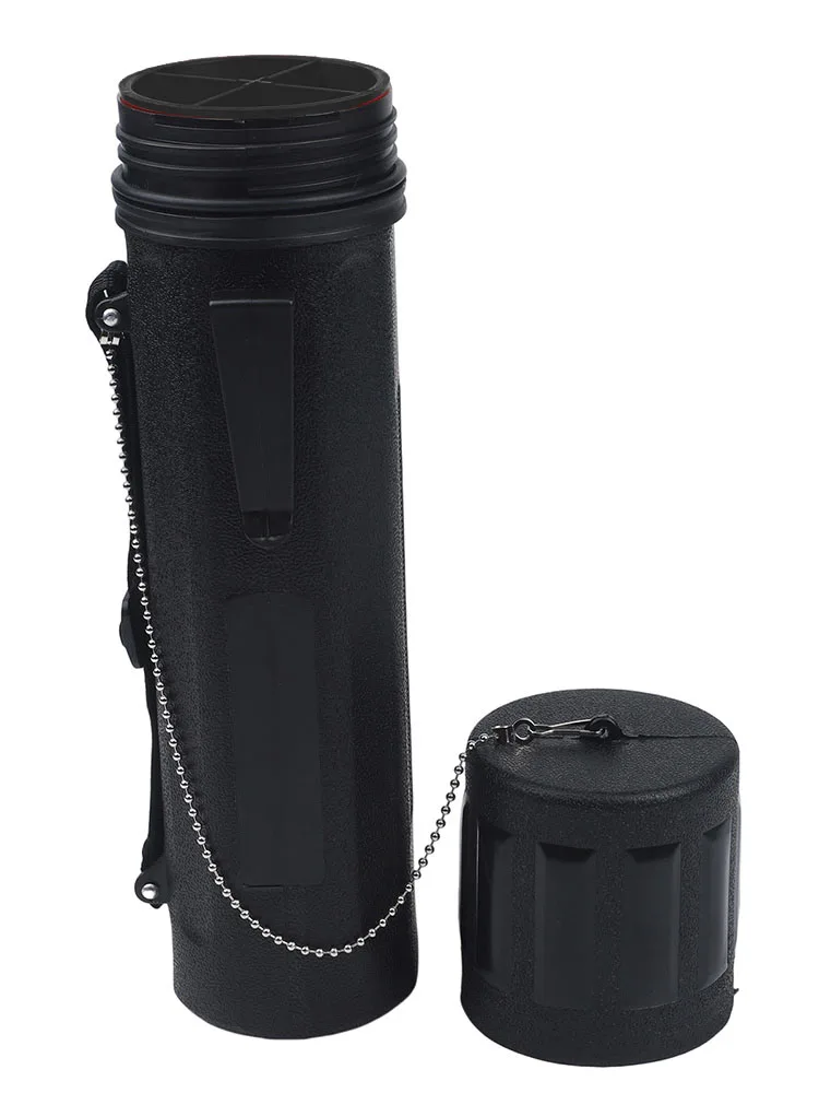 Welding Rod Storage Tube For MMA Electrodes 4.5kg Capacity Dry Protection Case With Carry Clip And Size Indicator