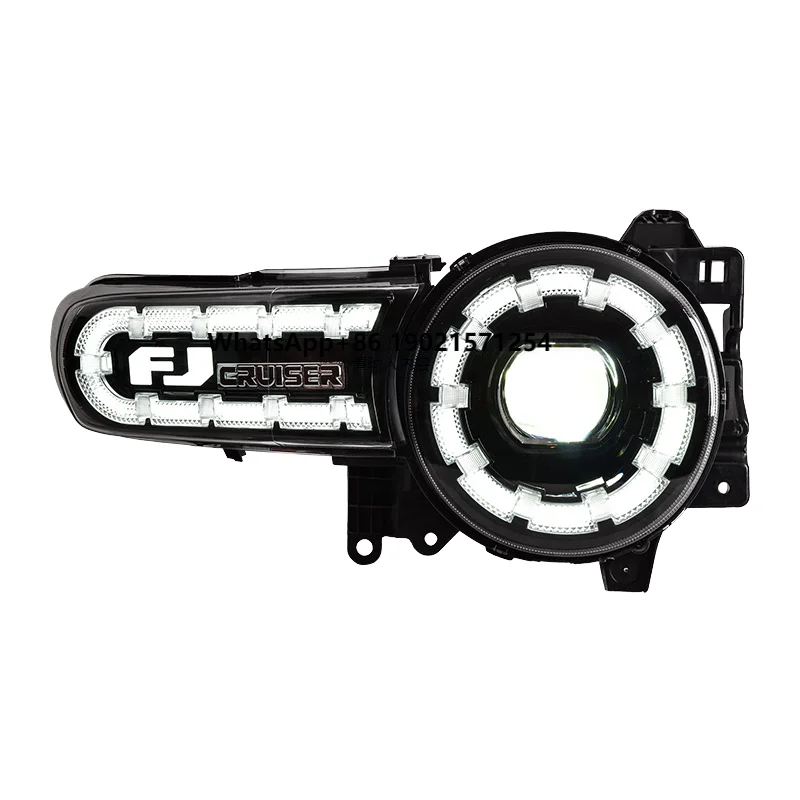 

Car Styg Head Lamp for FJ Cruiser 2007-2020 Headlight LED DRL Projector Lens Dynamic Auto Accessories