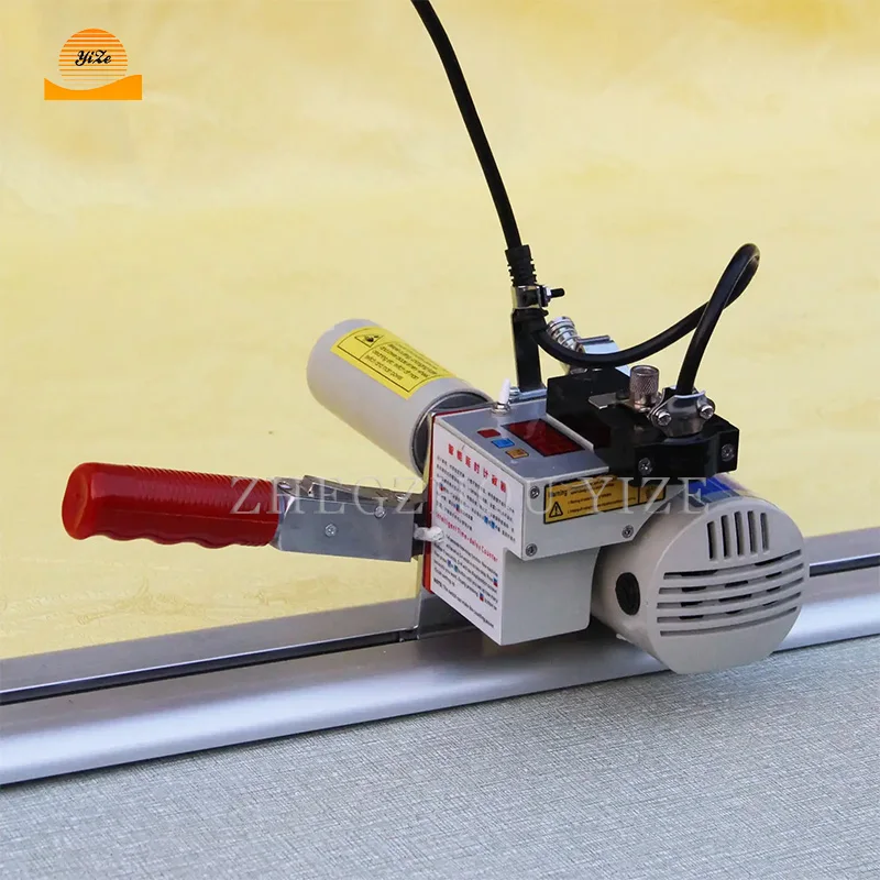 Installation Support Electric Round Knife Scraper End Edger Clothing Fabric Roller Shutter End Cutting Machine