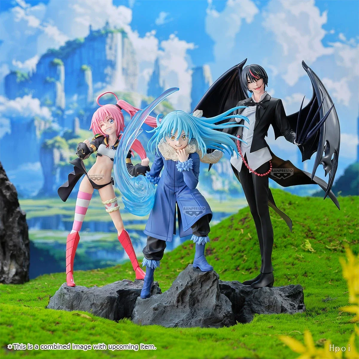 BANDAI BANPRESTO ESPRESTO-Threefold Union- That Time I Got Reincarnated As A Slime Diablo/Milim Nava/RIMURU TEMPEST