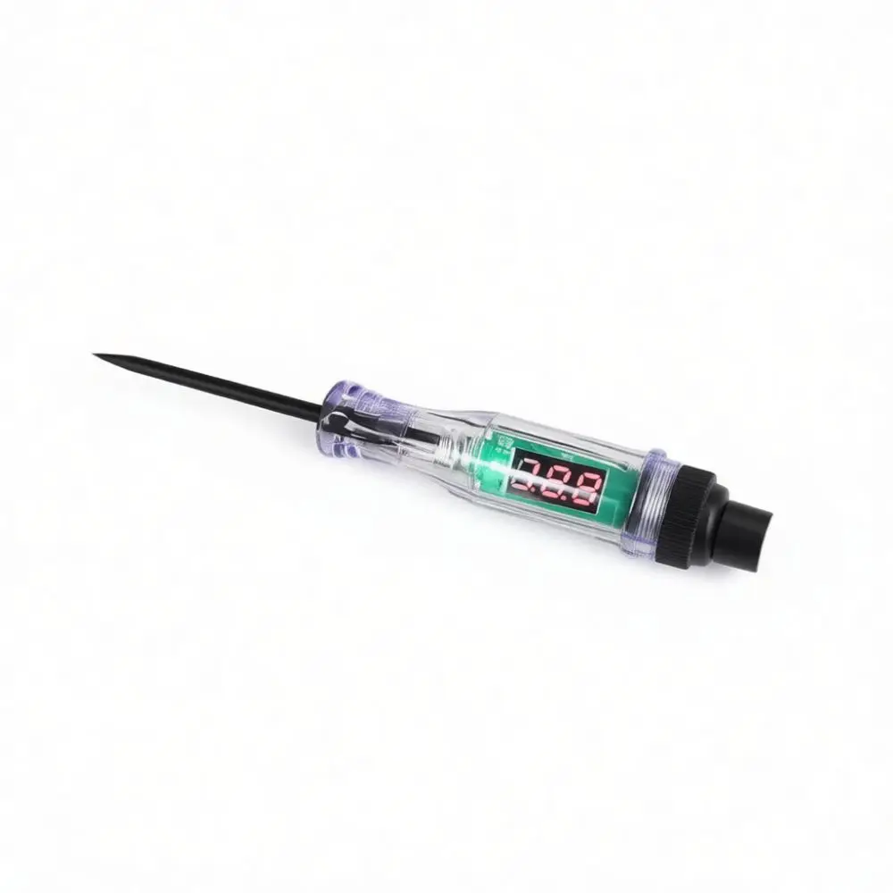 12V 24V Vehicle Voltage Tester Pen Digital LED Display Auto Circuit Troubleshooting Automotive Repair Diagnostic