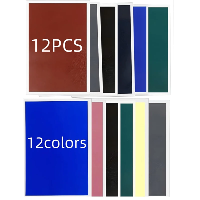12 Color Laser Engraving Marking Paper for CO2 Fiber UV Laser Engraver Cutting Machine - Tools for Ceramics Glass Stone Tiles