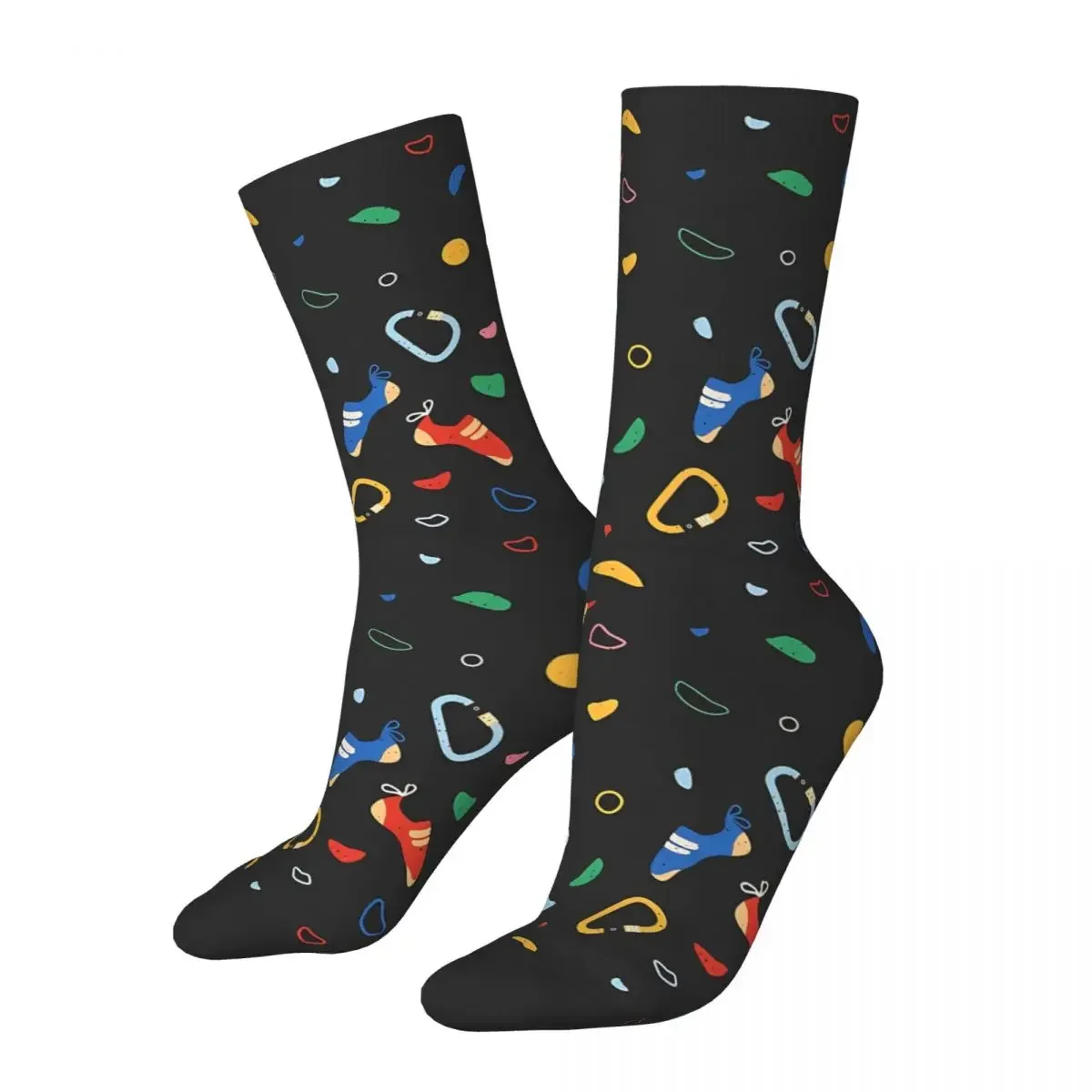 Bouldering Rock Climbing Wall Socks Climber Fashion Stockings Men High Quality Climbing Socks Autumn Pattern Anti Skid Socks