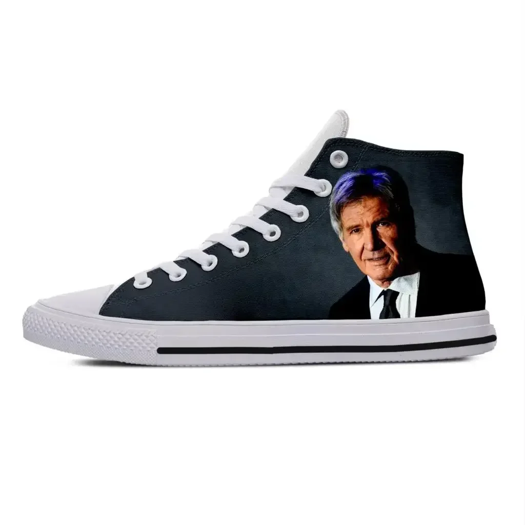 Harrison Ford High Top Sneakers for Men & Women, Breathable Lightweight Casual Shoes for Summer - view 4