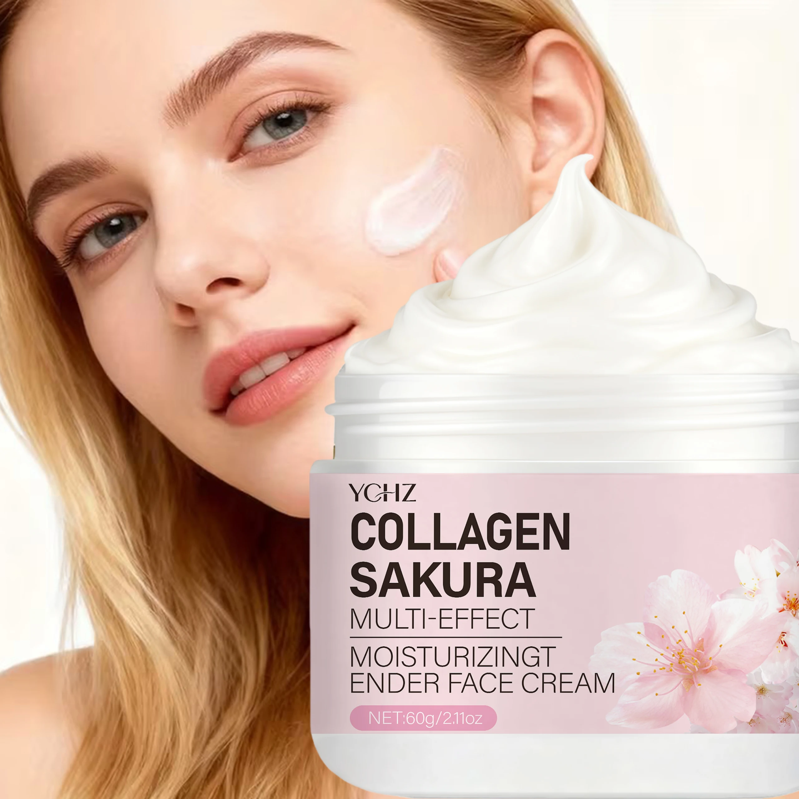 

Крем Sakura обеспечивает достаточное увлажнение для сухой кожи, содержит коллаген и ниацинамид, помогает подтянуть и улучшить текстуру кожи, разглаживает ее и выравнивает тон.