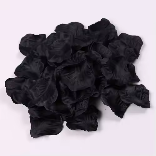 Black Artificial Rose Petals For Wedding Party Flower Favors Decoration Roses Supplies 500pcs Silk Petals Rosas Para Casamento - Image 20