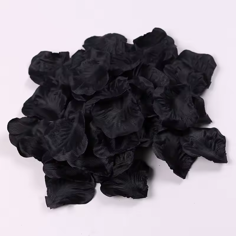 Black Artificial Rose Petals For Wedding Party Flower Favors Decoration Roses Supplies 500pcs Silk Petals Rosas Para Casamento - Image 20