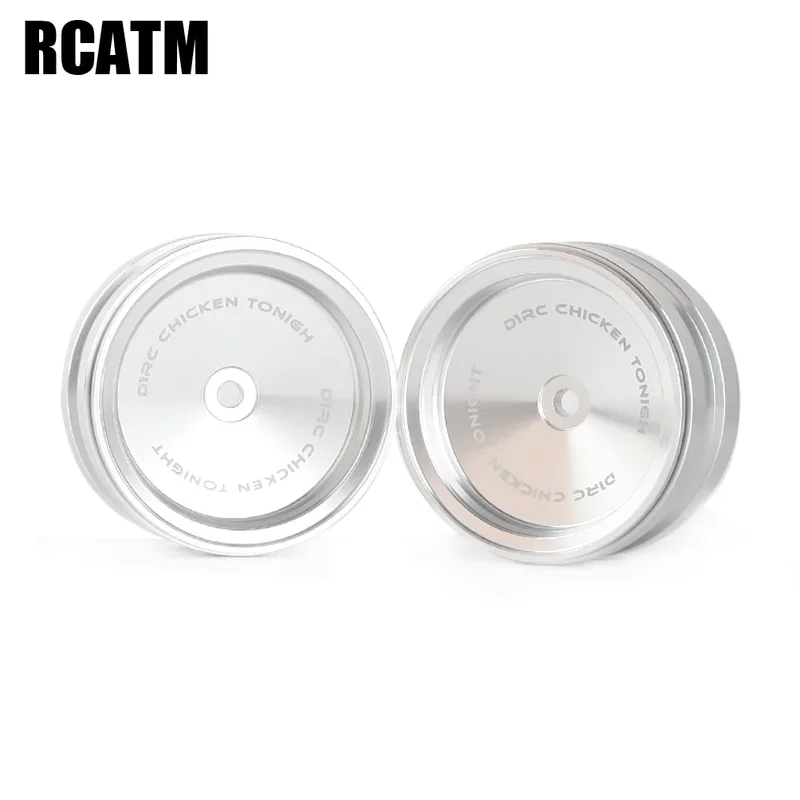 

2pcs CNC Metal 2.2Inch Wheel Hub Rim For 1/10 RC Crawler Car TRX4 G500 TRX6 G63 D90 D110 Axial SCX10 TF2 JIMNY