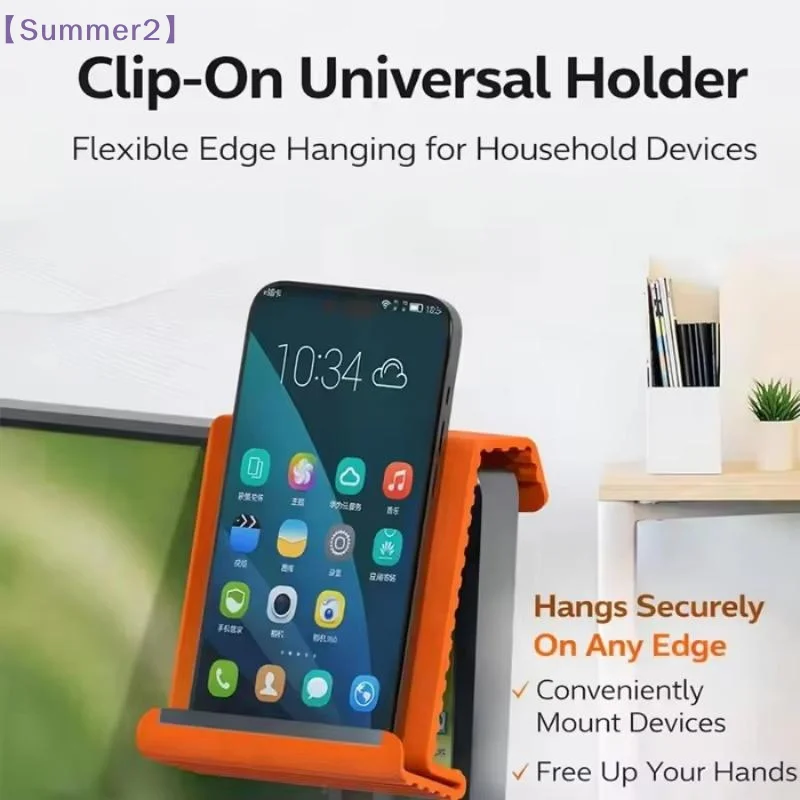 Lazy Portable Phone Stand Flexible Silicone Desktop Tablet Laptop Holder Creative Foldable Transforming Stand  Accessory〔Sum2〕