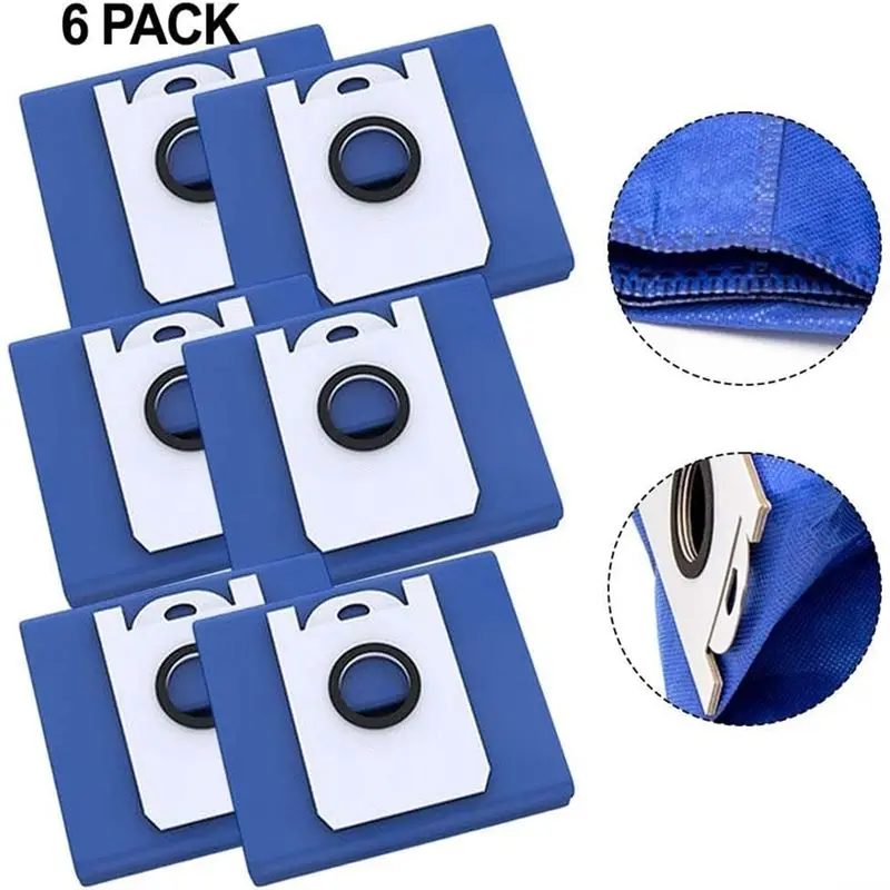 B62B-Large Capacity Dust Bags For Bobsweep For Dustin For Orbi For Ultra-Vision Vacuum Cleaners, Disposable Canister Bags