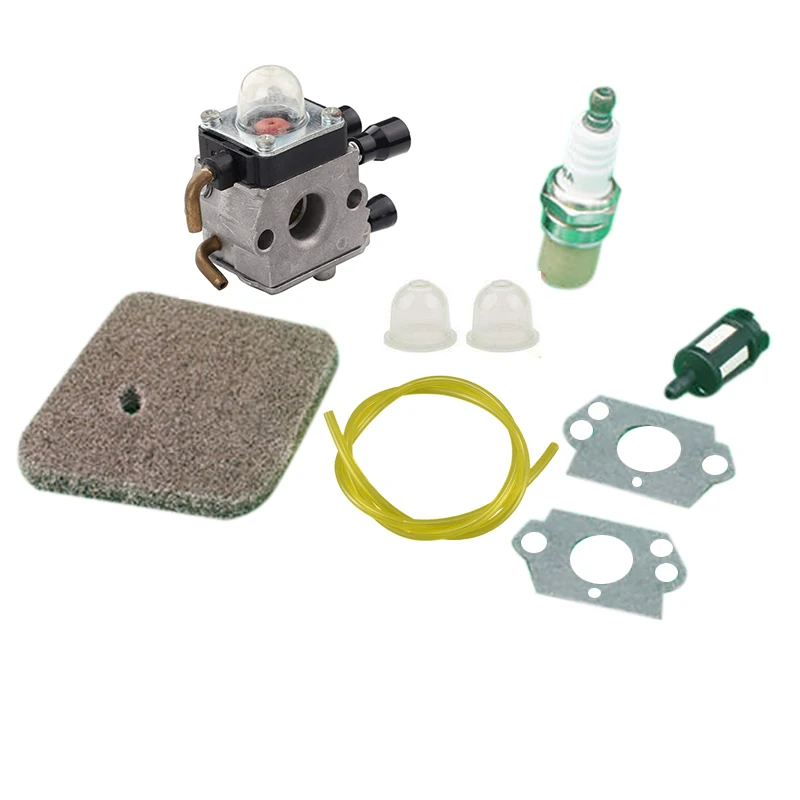 Carburetor Kit For STIHL Trimmer Fs38 Fs45 Fs46 Fs55 Fs55r Km55 Zama C1Q-S186A Carburetor