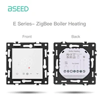 BSEED Zigbee Thermostat Smart Thermostat Controller Floor Heating/Boiler/Water Function Part Glass Frame Tuya Smart Life Control - Image 2