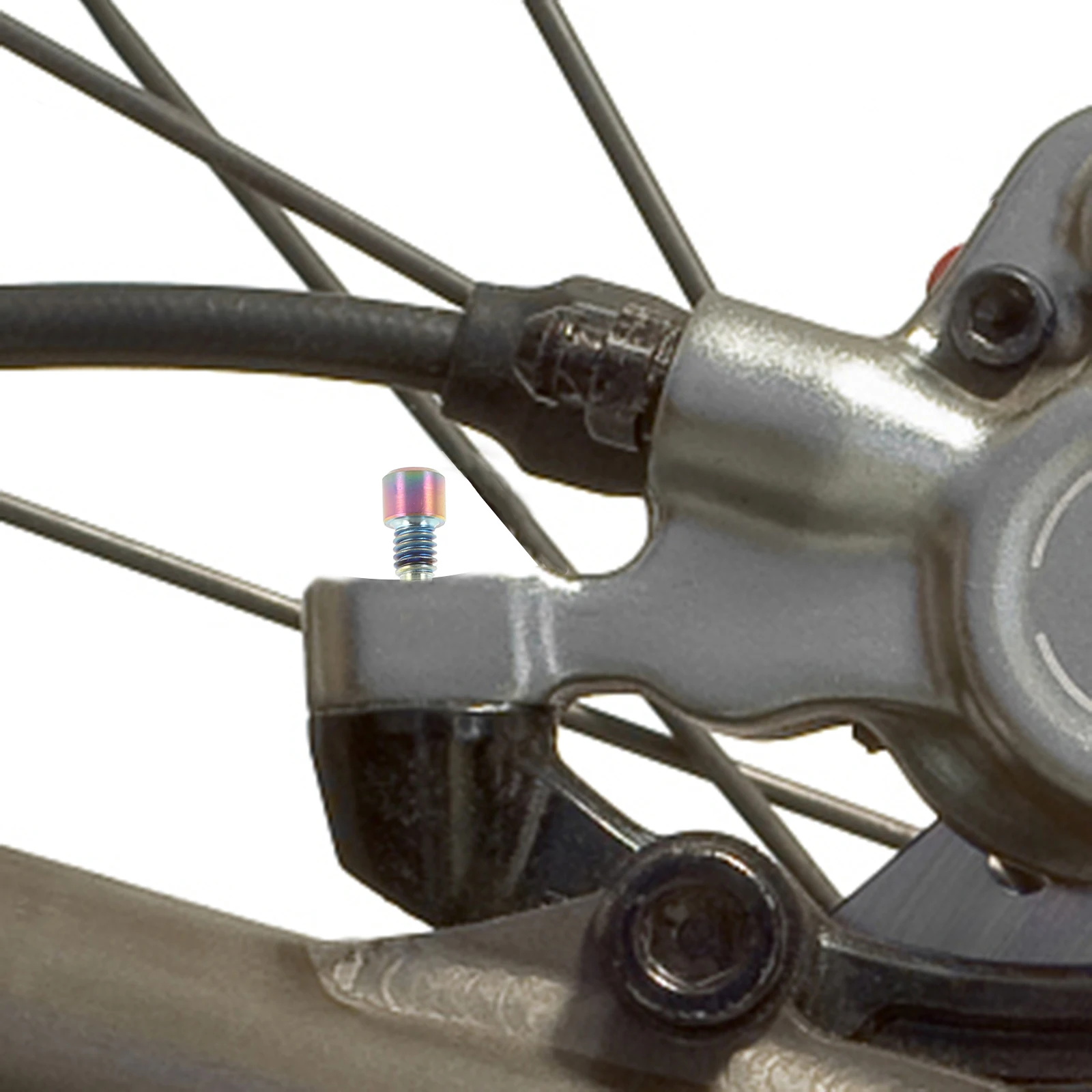 

2pcs Bike Bolt Mountain Bike Fixed Bolt Sturdy Brake Disc Screws Fixing Bolts For Bicycle Disc Brake Systems Durable Repair