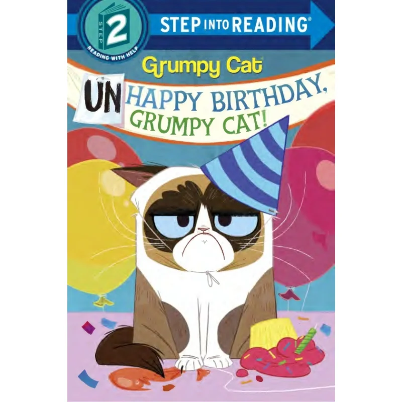 

Step Into ReadingRStep 2Unhappy Birthday Grumpy Cat Berrios Frank Random House US 9781984850300 Book