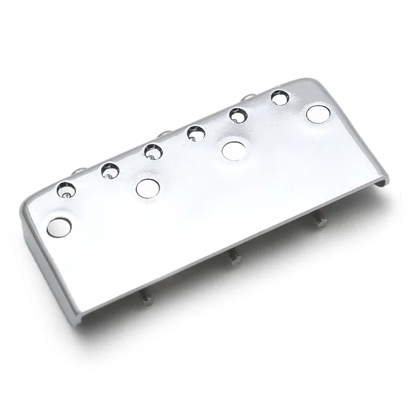 Dual Load Guitar Bridge with Cut-down Sides, Compensated Brass Saddles for FD TL Guitar