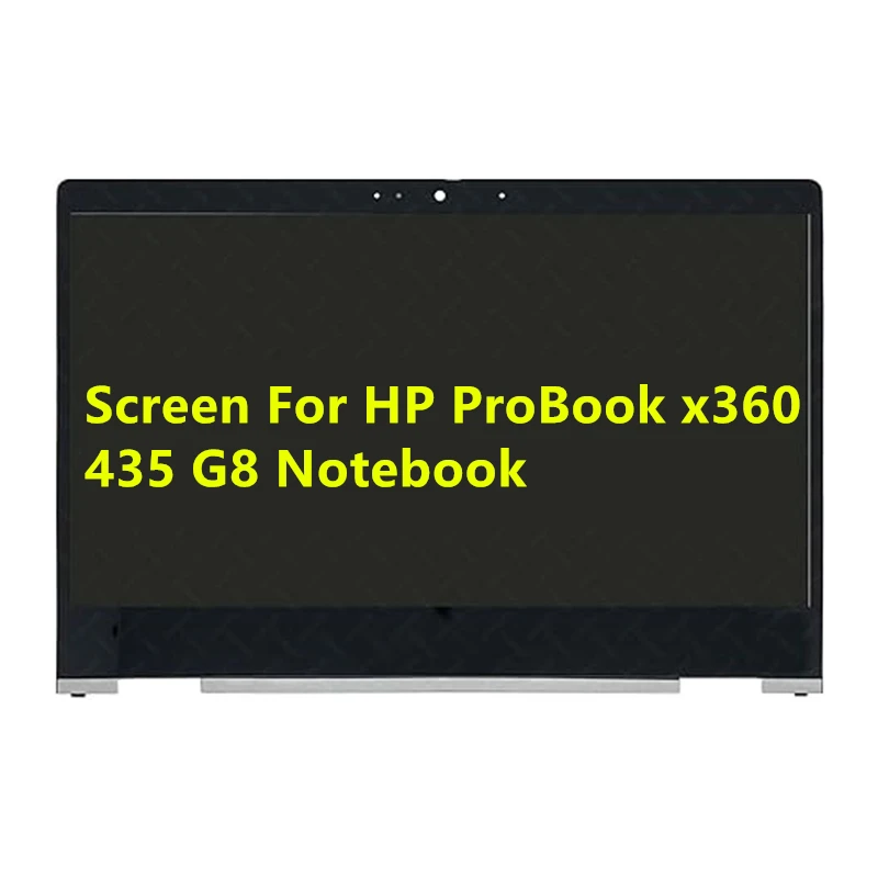 M46286-001 substituição para hp probook x360 435 g8 notebook 13.3 "fhd 1920x1080 display lcd tela de toque digitador assembléia com bez