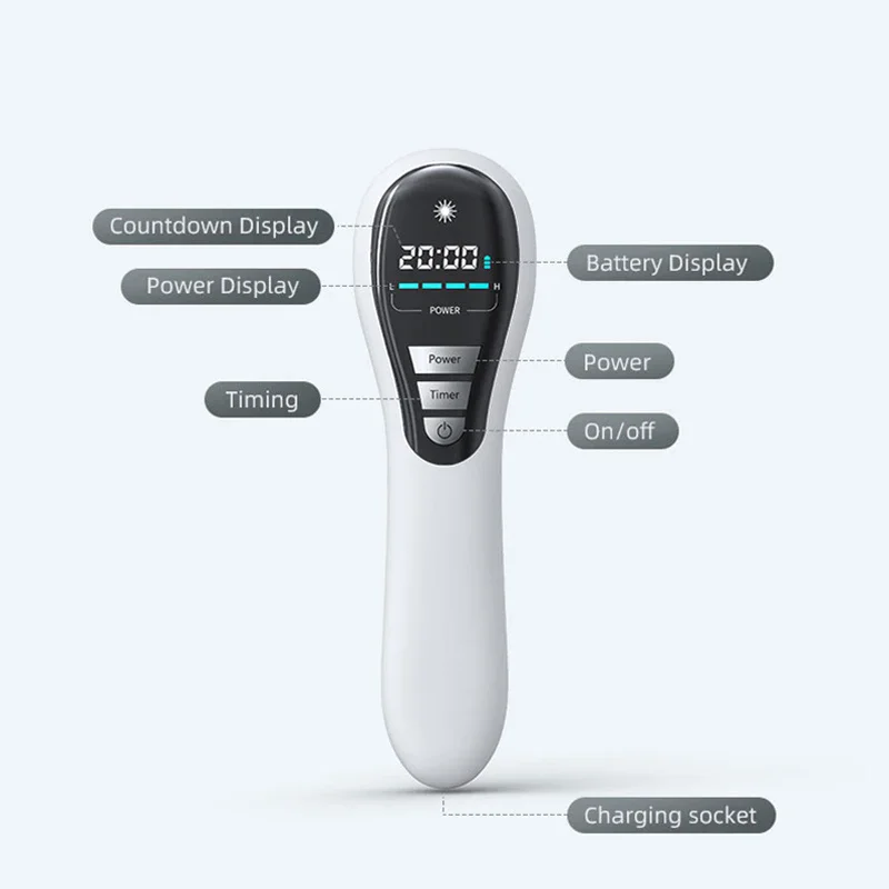 

НОВЫЙ 650 нм 808 нм низкоуровневый лазерный терапевтический прибор красного света Холодный лазерный артрит Физиотерапевтическое оборудование Облегчение боли Здравоохранение