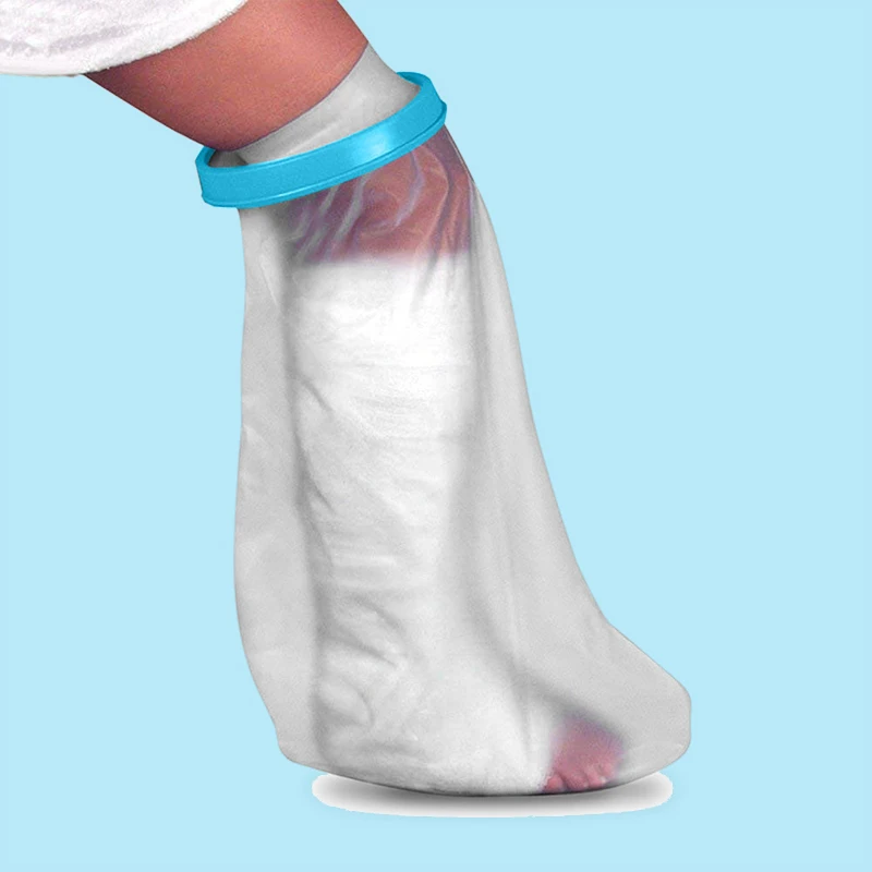 Reusable Adult Foot Cast Covers Portable Waterproof Leg Cover for Shower Waterproof Shower Bandage and Cast Protector Tools