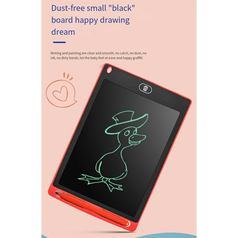 12 Inch LCD Writing Board Drawing Board Color Graffiti Board For Kids Toys Christmas Birthday Gift Black