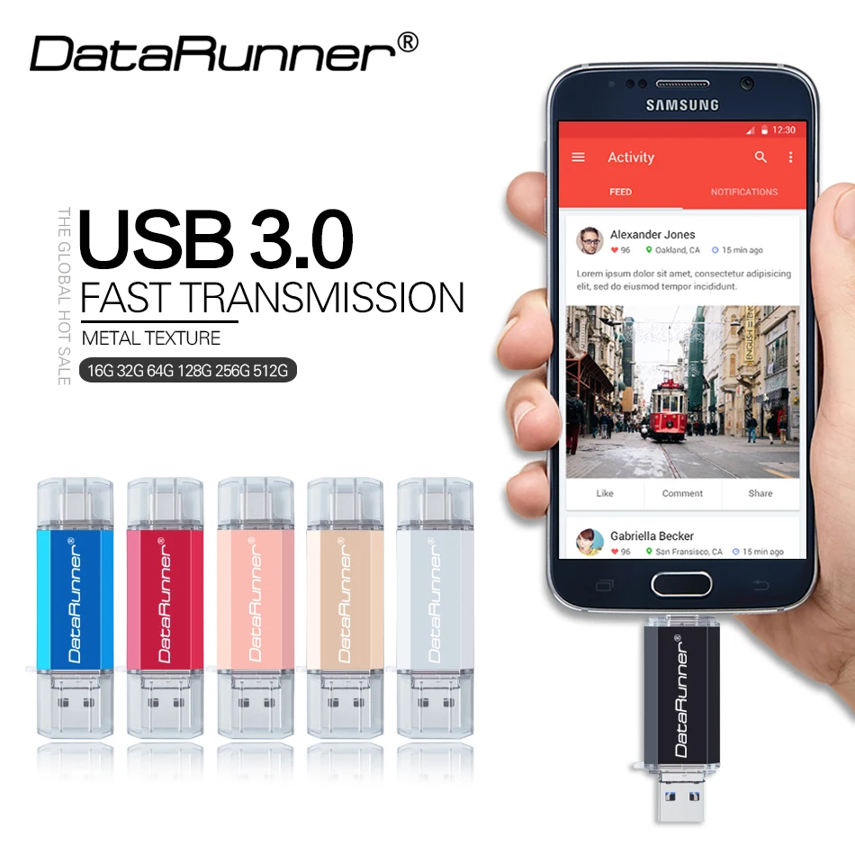 

Высокоскоростной USB флеш-накопитель DataRunner типа C, металлический флеш-накопитель 128 ГБ, 512 ГБ, 256 ГБ, 64 ГБ, 32 ГБ, флеш-накопитель, U-диск 3,0, карта памяти