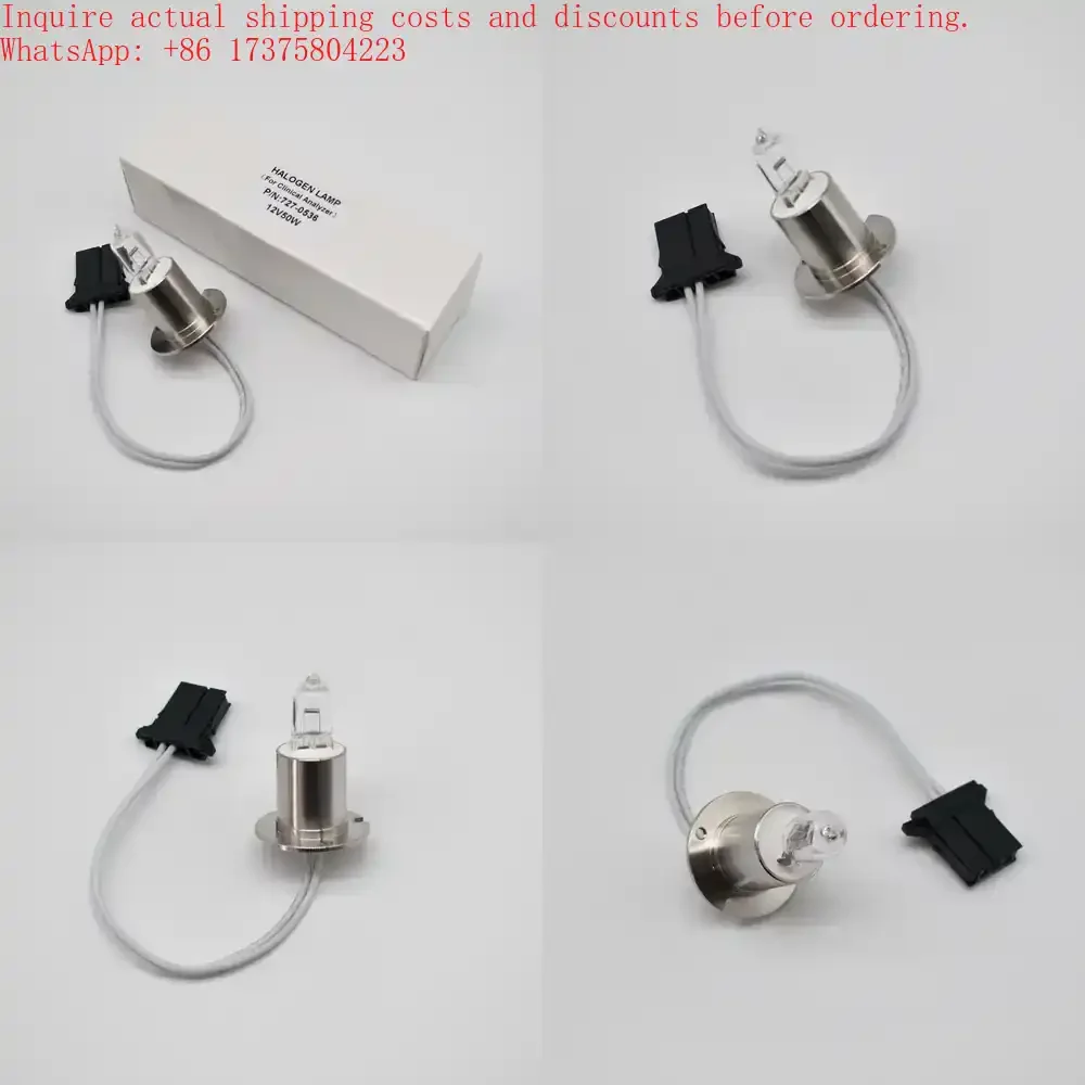 

Replacement Lamp Bulb for Roche C311 C6000 Clinical Chemistry 12V 50W Halogen Light Source Lab Equipment Medical